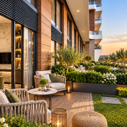 BAHÇELİ LOFT DAİRELER